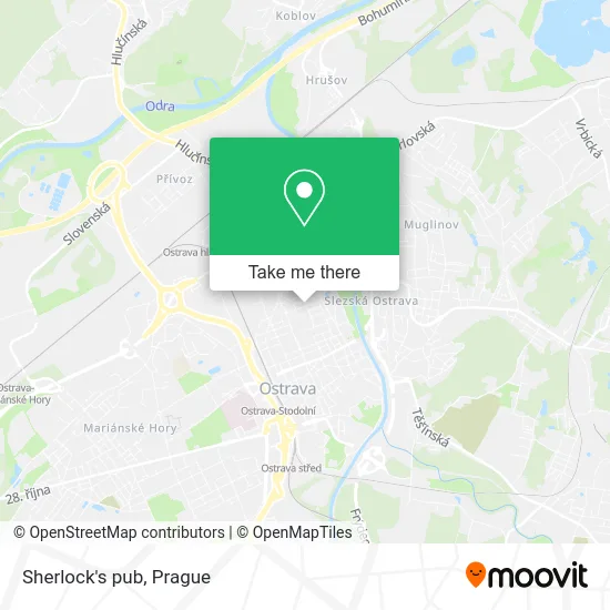 Карта Sherlock's pub