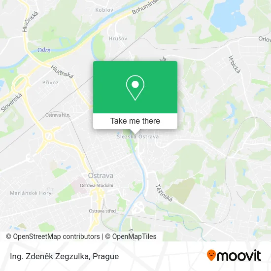 Карта Ing. Zdeněk Zegzulka