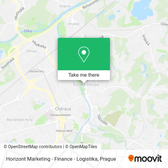 Карта Horizont Marketing - Finance - Logistika