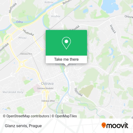 Карта Glanz servis