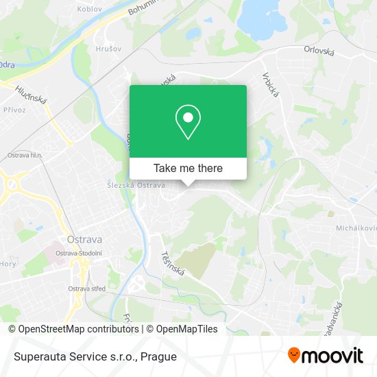 Карта Superauta Service s.r.o.