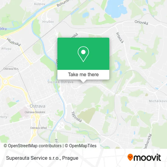 Карта Superauta Service s.r.o.