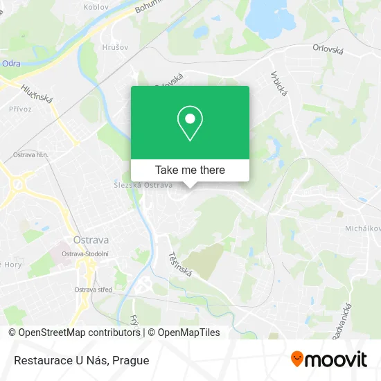 Карта Restaurace U Nás