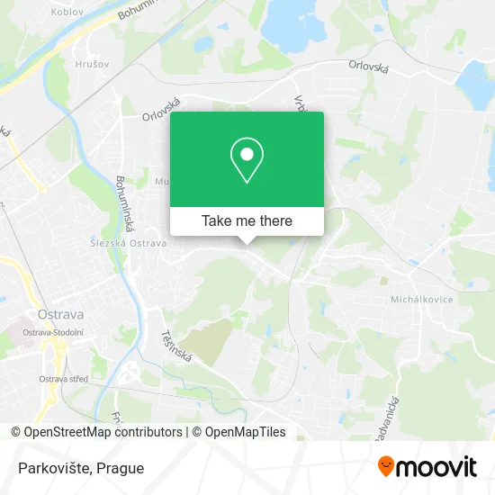 Карта Parkovište