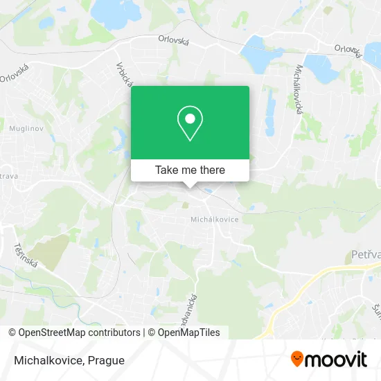 Карта Michalkovice