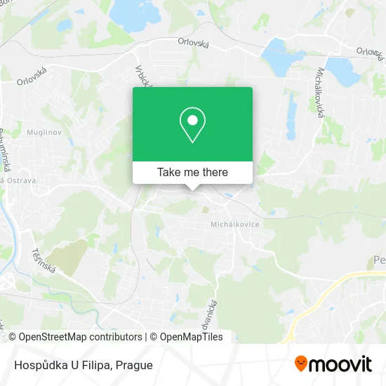 Карта Hospůdka U Filipa