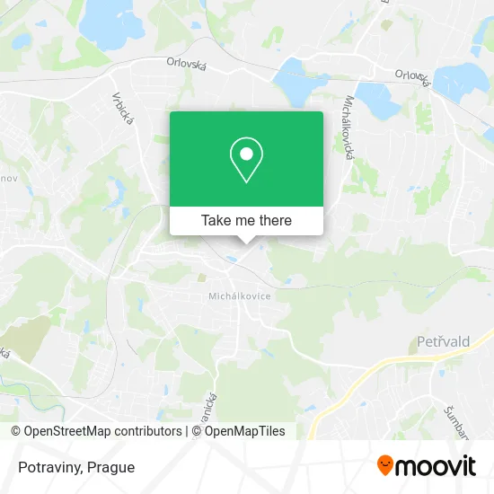 Карта Potraviny