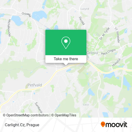Карта Carlight.Cz