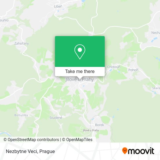 Карта Nezbytne Veci