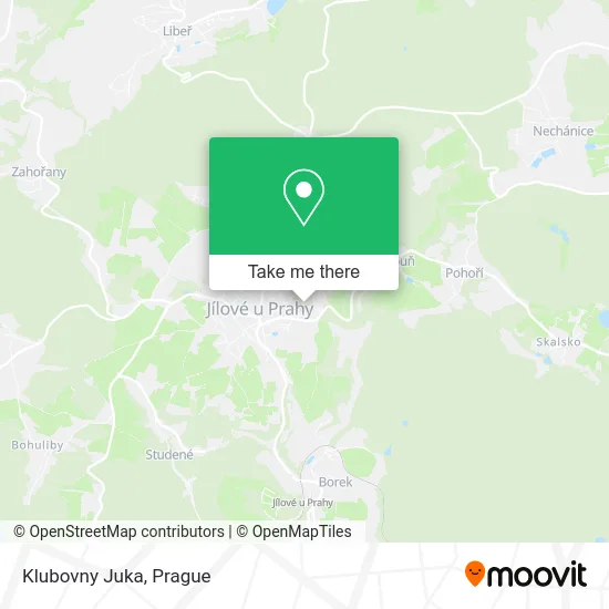 Карта Klubovny Juka