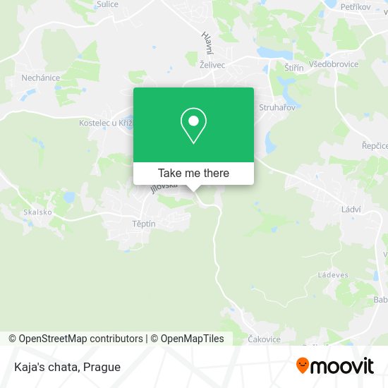 Карта Kaja's chata