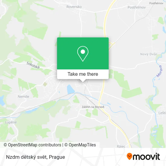 Nzdm dětský svět map