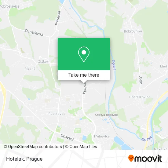 Карта Hotelak