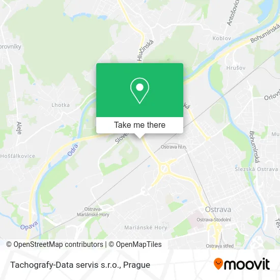 Карта Tachografy-Data servis s.r.o.