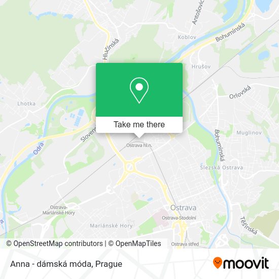 Карта Anna - dámská móda