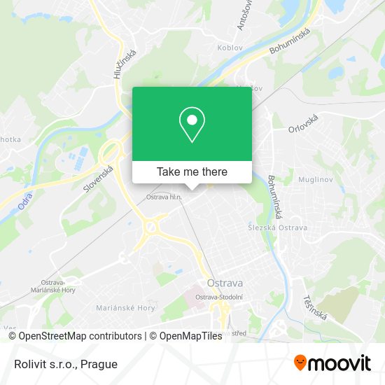 Карта Rolivit s.r.o.