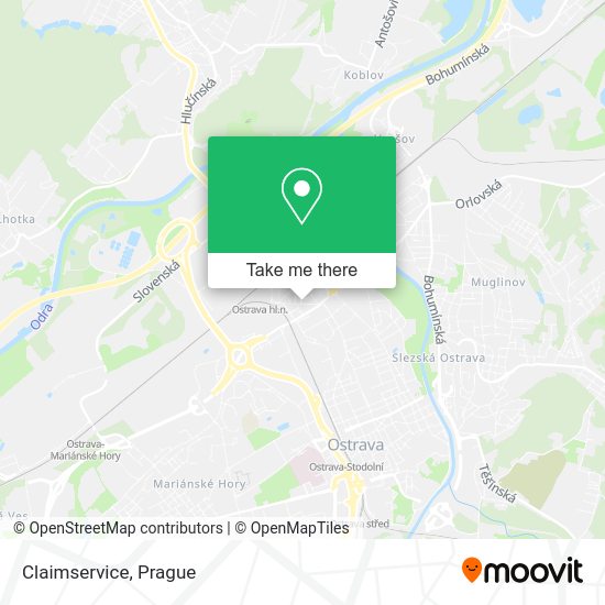 Карта Claimservice