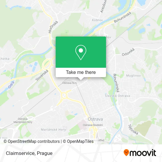 Карта Claimservice