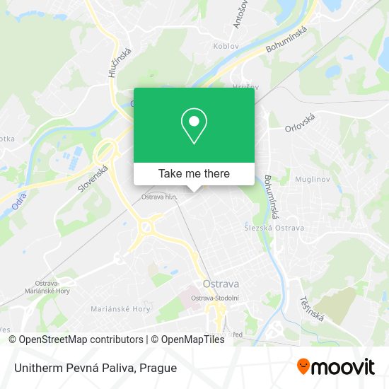 Карта Unitherm Pevná Paliva