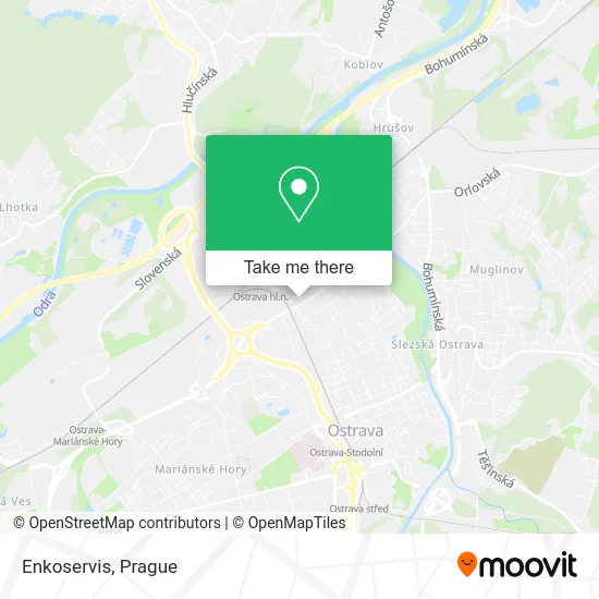 Карта Enkoservis