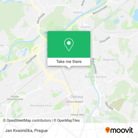 Карта Jan Kvasnička