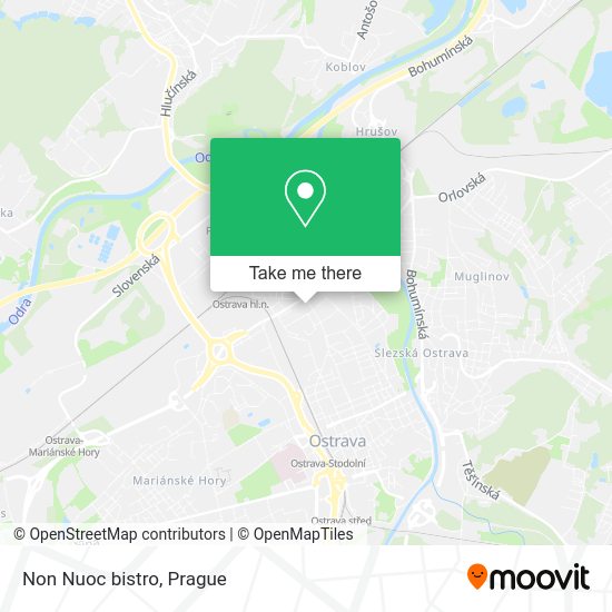 Карта Non Nuoc bistro