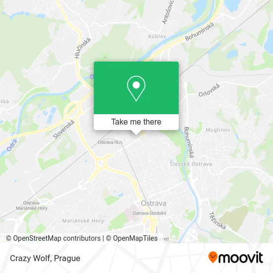 Карта Crazy Wolf