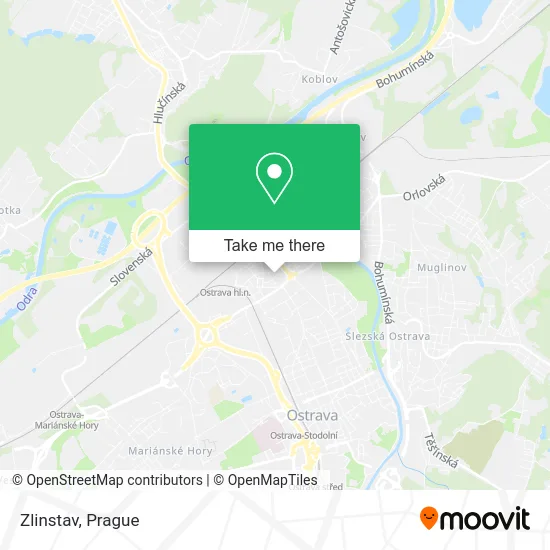 Карта Zlinstav