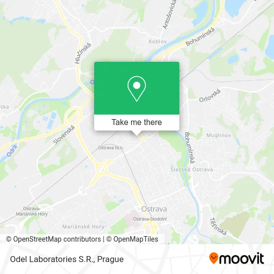 Карта Odel Laboratories S.R.