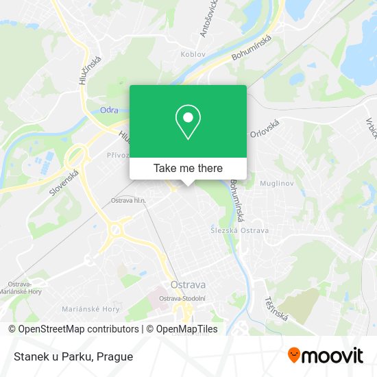 Карта Stanek u Parku