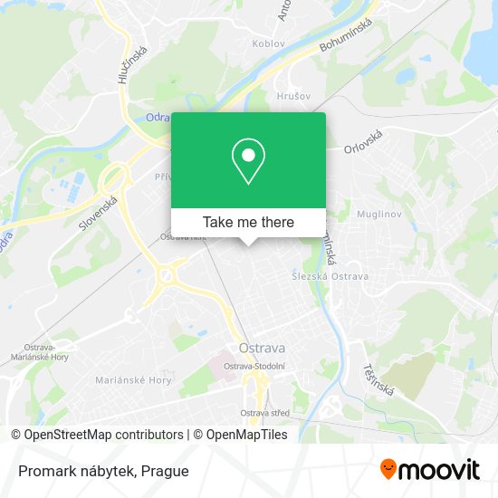 Карта Promark nábytek