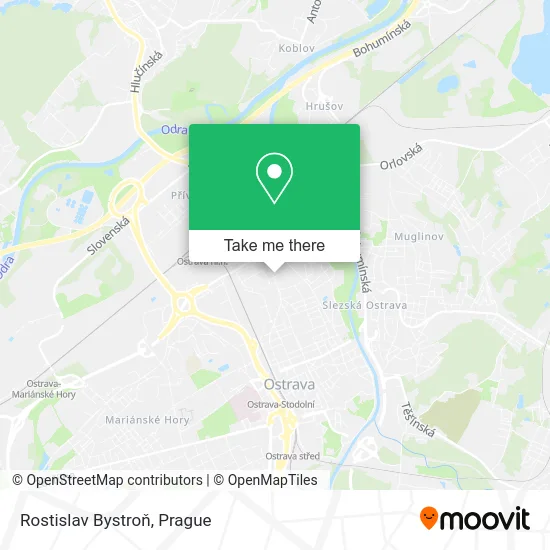 Rostislav Bystroň map