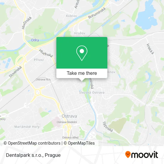 Карта Dentalpark s.r.o.