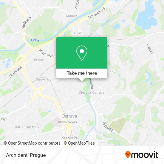 Archident map