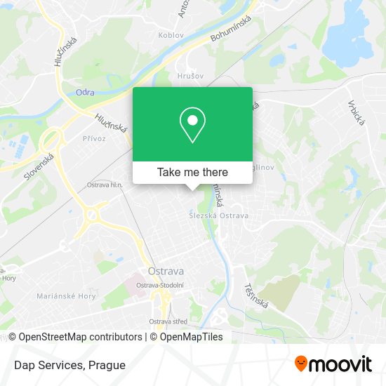 Карта Dap Services