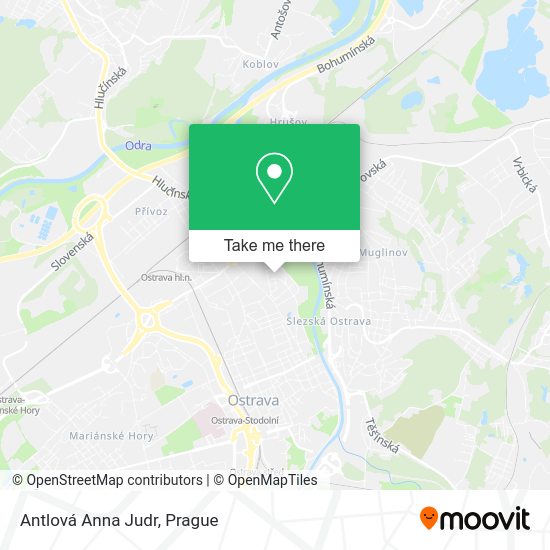 Карта Antlová Anna Judr