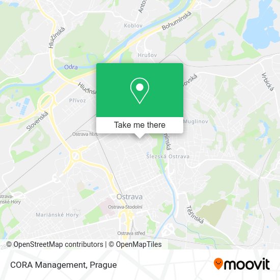 Карта CORA Management