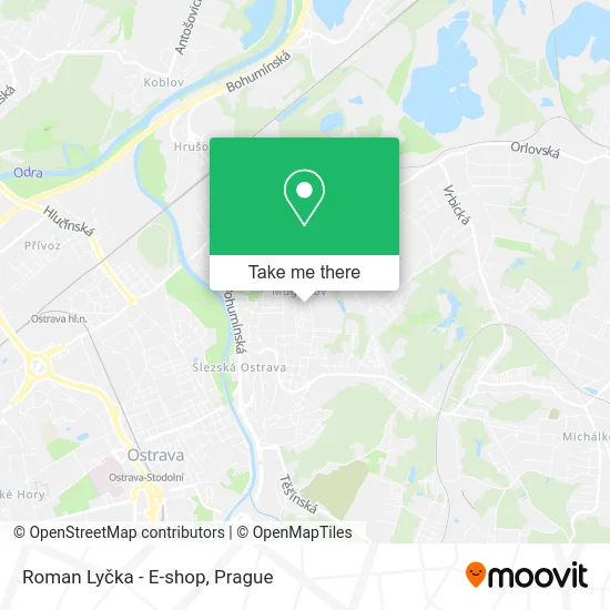 Карта Roman Lyčka - E-shop