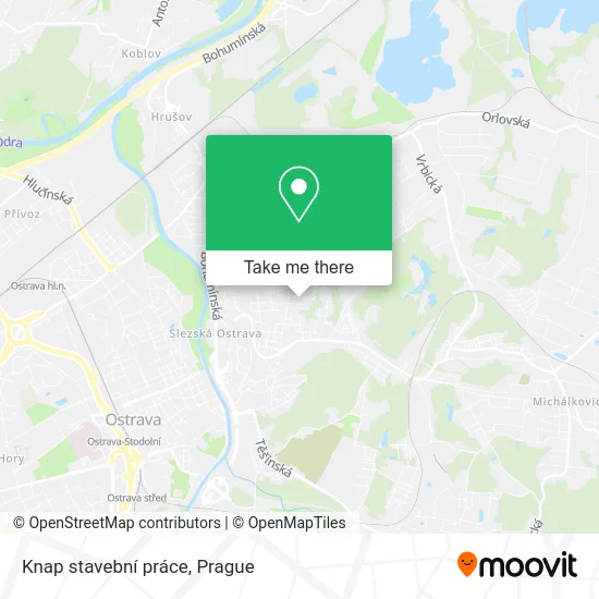 Карта Knap stavební práce