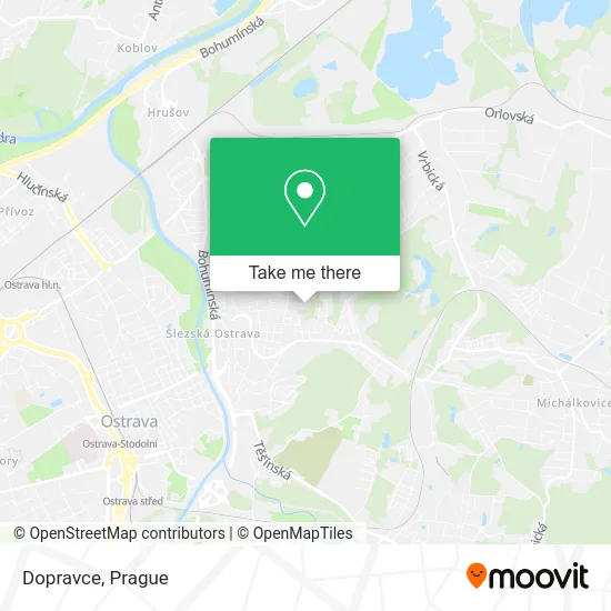 Карта Dopravce