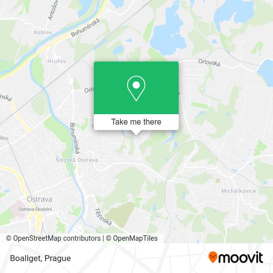 Карта Boallget