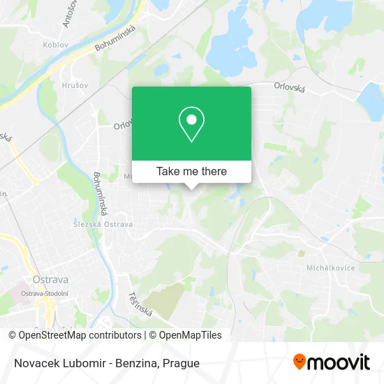 Карта Novacek Lubomir - Benzina