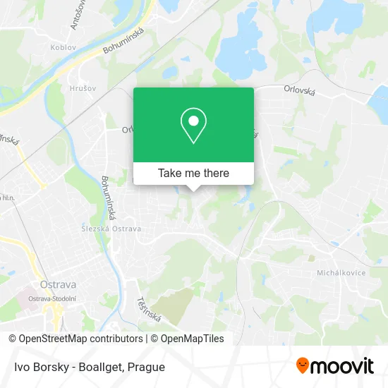 Карта Ivo Borsky - Boallget