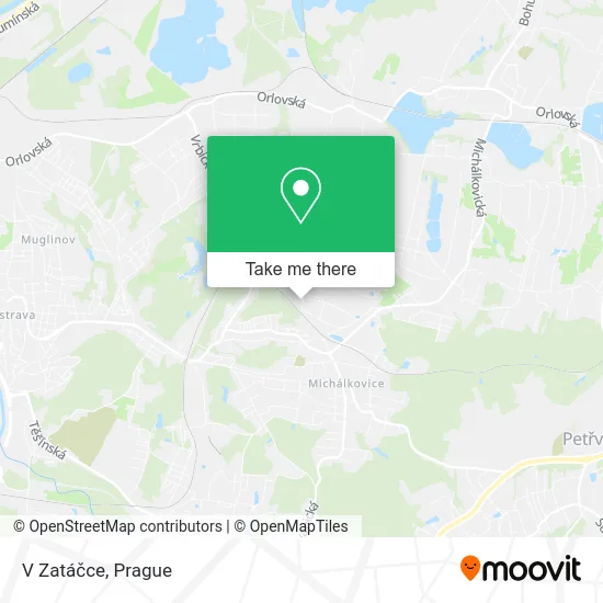 Карта V Zatáčce