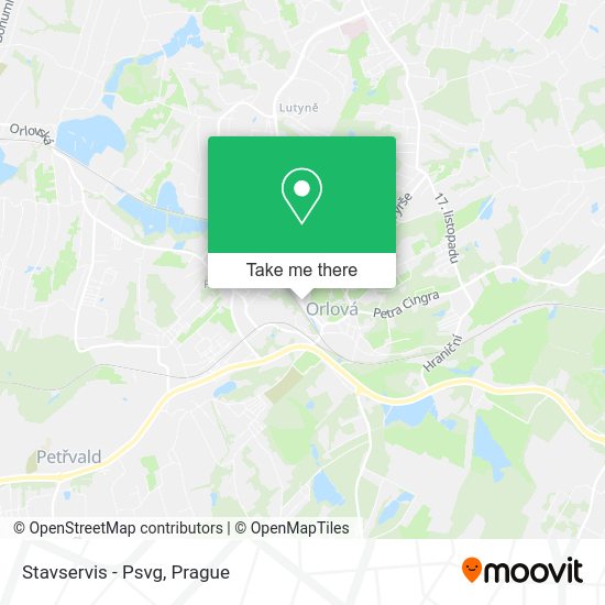 Карта Stavservis - Psvg