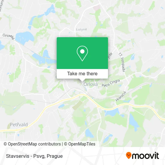 Карта Stavservis - Psvg