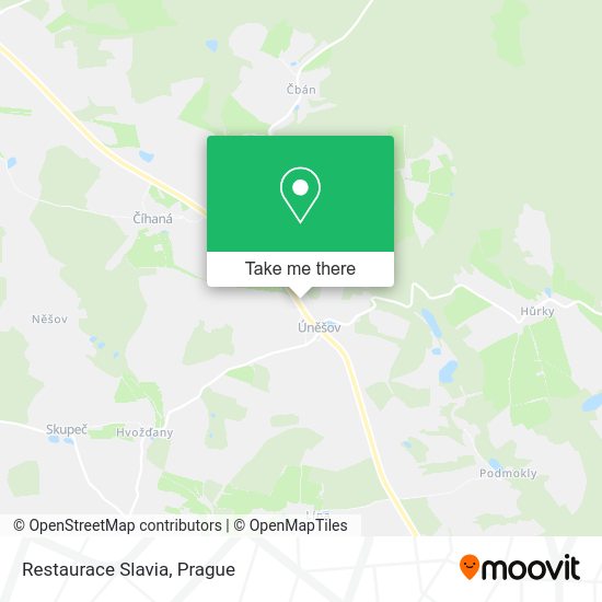 Карта Restaurace Slavia