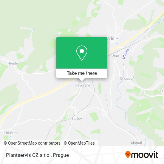 Карта Plantservis CZ s.r.o.