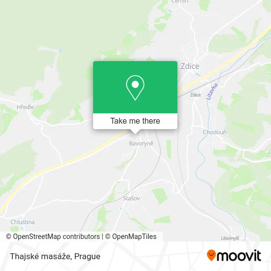Карта Thajské masáže