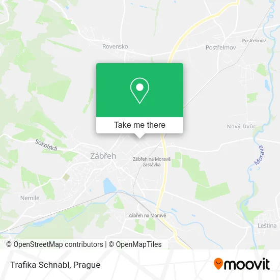 Карта Trafika Schnabl